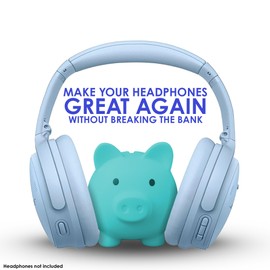 AHG Accessory House Global Replacement QC Ear Pad/Headband Pad Cushion. Compatible with Bose QuietComfort (2023) QC45 QCSE QC35 II Wireless Noise Cancelling Headphones (Moonstone Blue) Easy DIY Fit