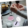 PACKOVE 2pcs Empty Makeup Powder Container Portable Loose Powder Case