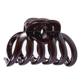 Hair Clips for Women，Octopus Claw Clips for Thick Hair，Cute & Stylish Hair Accessories for Women Everyday Use，Hair Clips for Styling (Dark brown)