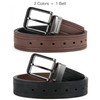 CHAOREN Reversible Belts for Men 1 Pack - 1 1/2"