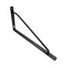 KGYY Industrial Color Arm Shelf Bracket, Black, 240x120