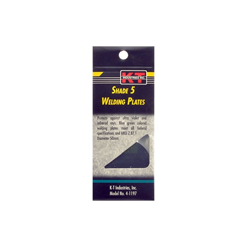 K-T Industries 4-1197, Welding Filter Plate Shade #5 50 mm