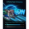 ORIA 66W Bluetooth 5.3 FM Transmitter, PD 36W+QC3.0 18W Car