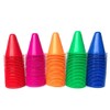 Slalom Hat, 50 Pieces Plastic Sports Training Traffic Cones Skating