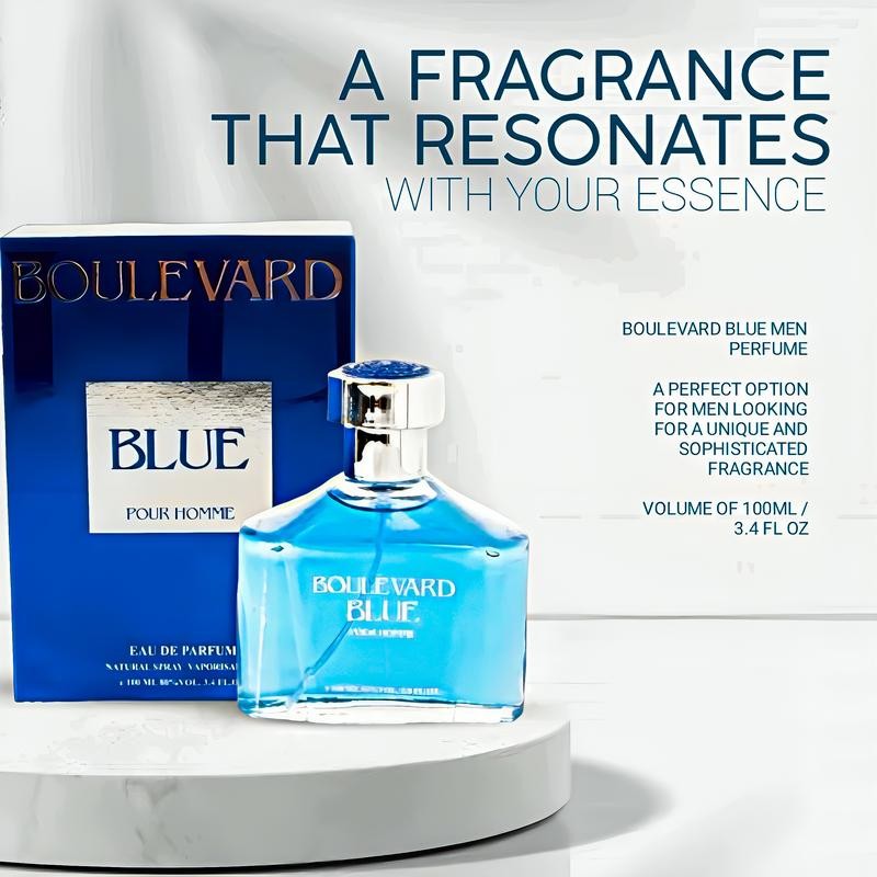Boulevard Blue Men Perfume 100ml / 3.4 Fl Oz Eau