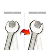Teng Tools 10mm Metric Combination Open and Box End Spanner
