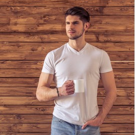 COAI Lion Red Tiger Eye Stone Beaded Bracelet for Men Women