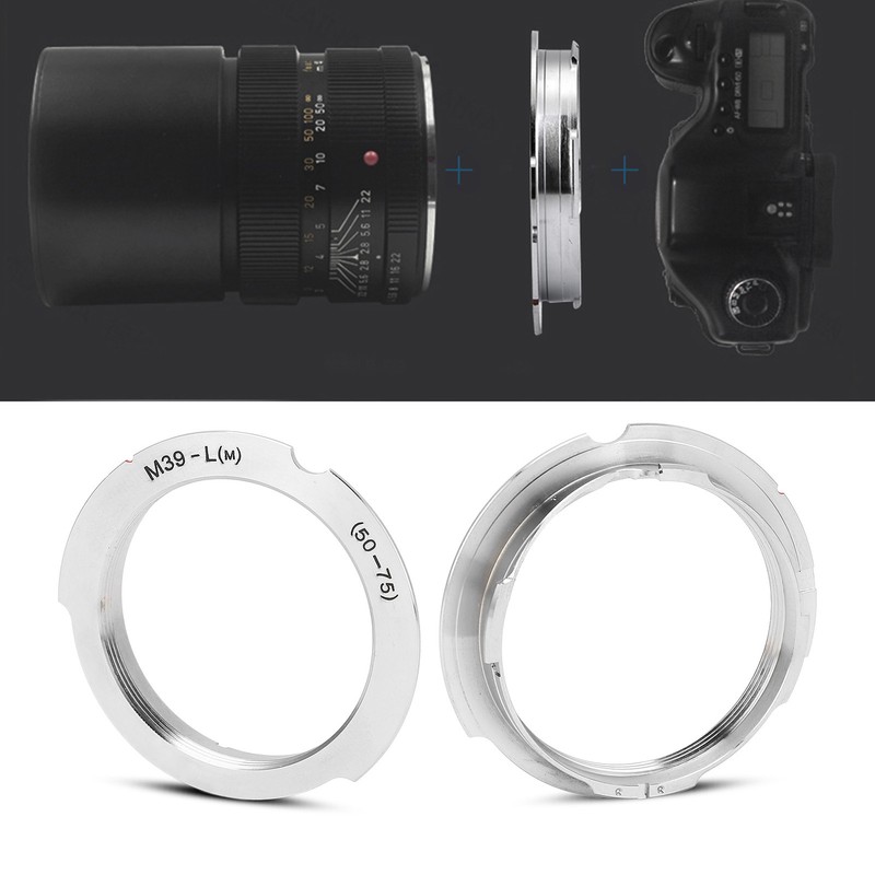 M39‑LM Lens Adapter Ring Aluminium Alloy High Precision Lens Adapter