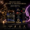 Biotina Con Colágeno Queratina Ácido Hialurónico 60 Caps