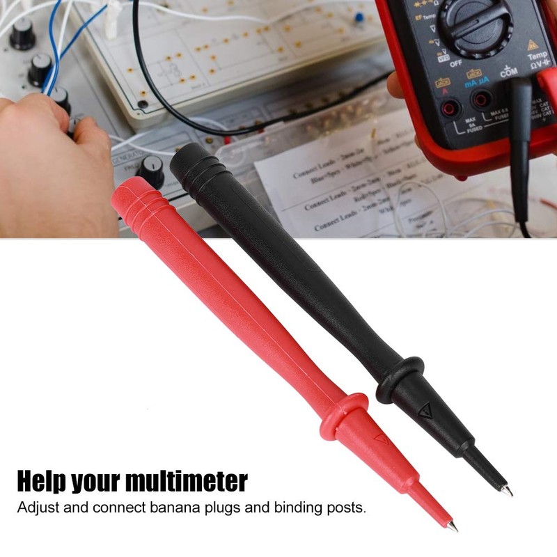 2-Piece Multimeter Probe Voltmeter Accessories, Multimeter Test Probe Kit, Measuring