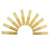 LADE 10Pcs Bamboo Reeds Strength 2.5 for Alto bE Sax