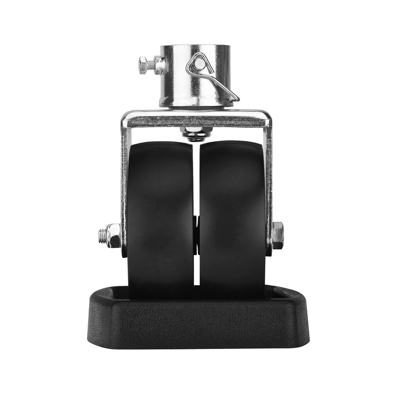 Rockane Dual 6'' Trailer Jack Swivel Caster Wheel Replacement with