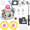 Qiuwanzia 128LD Carburetor for Husqvarna 128C 128L 128R 128RJ 124L 125L 125LDX for Craftsman 358792030 358792031 for Jonsere BC2126 CC2126 BC2128 Trimmer Edger Replace Prats C1Q-W40A W38