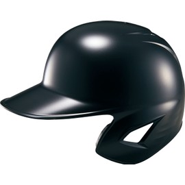 ZETT BHL308 Baseball Helmet for Soft Hitters, Black (1900), Lexo Size: 24.0 - 24.4 inches (61 - 62 cm)
