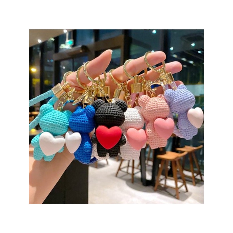 고드림 하트궁댕 곰돌이 자동차 핸드백 가방 키 홀더 오토바이 열쇠고리