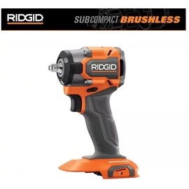 RIDGID 18V SubCompact Brushless Cordless 3/8 in. Impact Wrench (Tool Only) (Renewed)