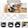 Dog Muzzle 2 Pcs-Grey, Prevent Biting, Chewing, and Barking,Allows Drinking