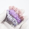 3pcs of set Small Elastic Hair Scrunchies,Soft Ponytail Hair Ties,No