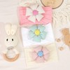 CÉLLOT 6 Pcs Baby Flower Headbands Baby Girls Nylon Headbands