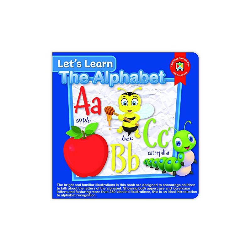 Learning Can Be Fun Let's Learn Alphabet Board Book