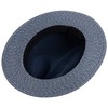 Lipodo Corinaldo Bogart Straw Hat, Multicoloured, Made in Italy, Men's
