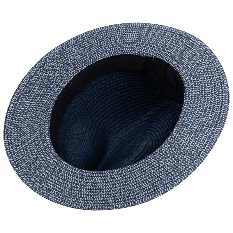 Lipodo Corinaldo Bogart Straw Hat, Multicoloured, Made in Italy, Men's