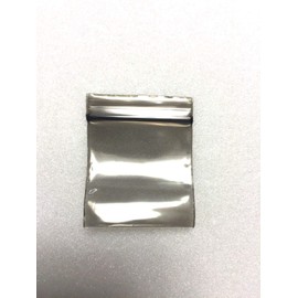 1515 Apple Mini Ziplock Baggies 1.5" X 1.5" 1000 Bags (Black)