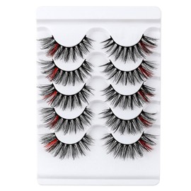 NOLITOY 3d False Eyelashes for Women Lash Extensions Fluffy Clusters Makeup Decor Party Eyes