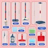 Joyfia Toddler Cleaning Set, 11-Piece Detachable Kids Broom and Dustpan
