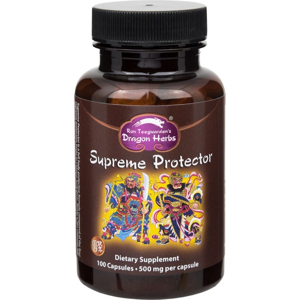 Dragon Herbs - Supreme Protector Capsules - 100 Capsules, 500 mg Each
