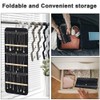 Hanging Jewellery Organiser, Foldable Double-Sided Jewellery Stand, Jewellery Organiser for