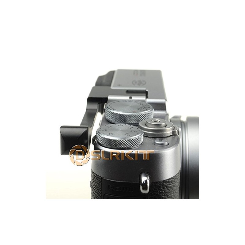 DSLRKIT Metal Thumb Rest for Fuji X-M1, X-A2, X-A1, X-100T,