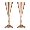 14 Tall Golden Metal Tabletop Vase Wedding Flower Display Stand