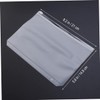 Angoily 12PCS Zipper Storage Bags Translucent Document Organizers with Zip