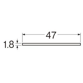 SANEI H40F-47 [Drain Dish for Baths] Diameter 1.9 inches (47 mm), Thickness 0.07 inch (1.8 mm)