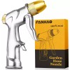FANHAO Upgraded Garden Hose Nozzle Sprayer, 100% Heavy Duty Metal