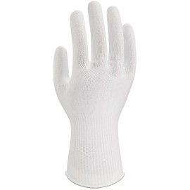 Weed [Food Hygiene Law Compliant & Cut Resistant Level D] Work Gloves for Food Processing Inner Large Size DEXCUT DC-100 (10 Pairs) White