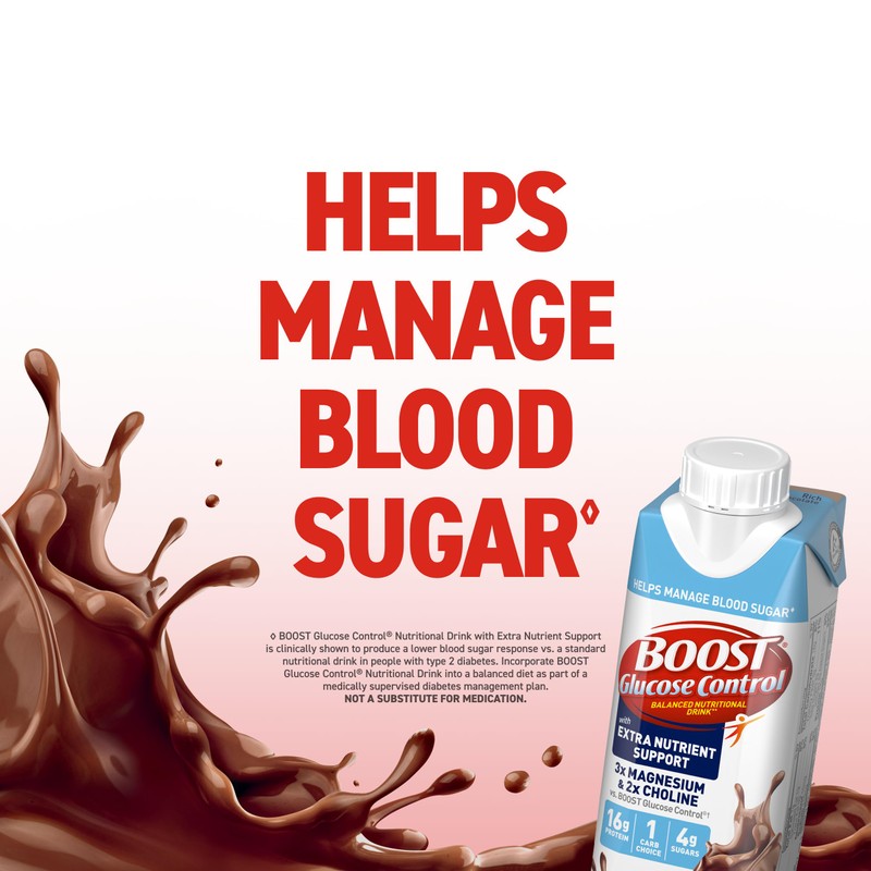 BOOST Glucose Control Ready to Drink Nutritional Drinks with Extra