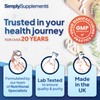 Simply Supplements Resveratrol Capsules with Grapeseed Extract & Green Tea