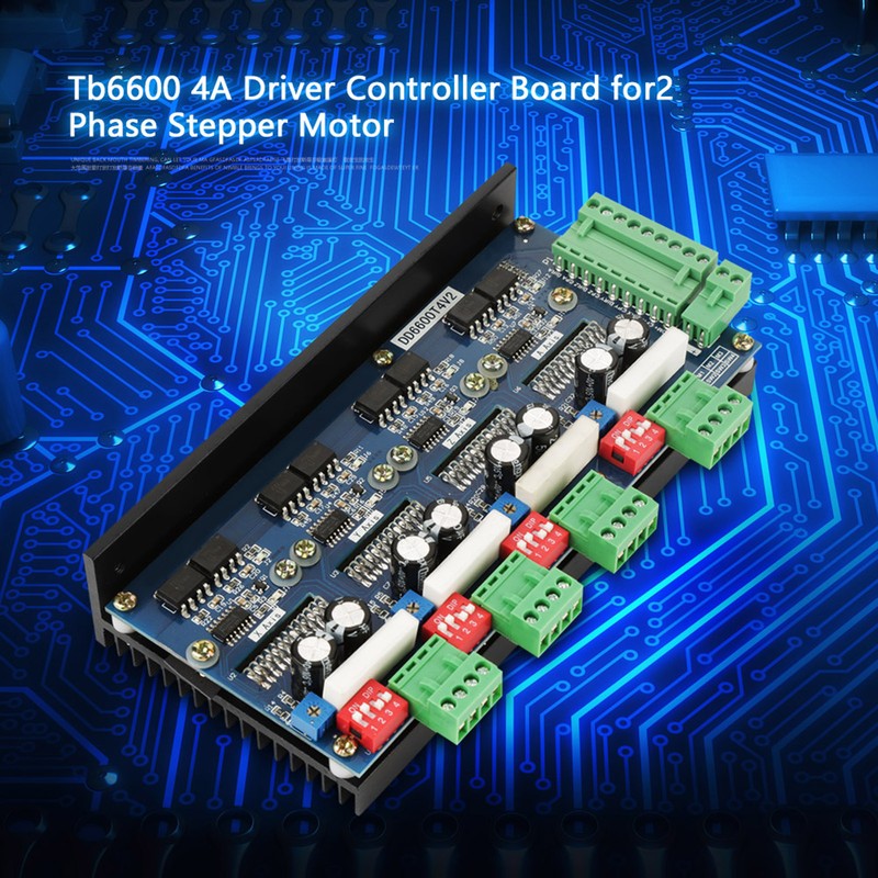 TB6600 4A Driver Controller Board for CNC 4-Axis 2 Phase