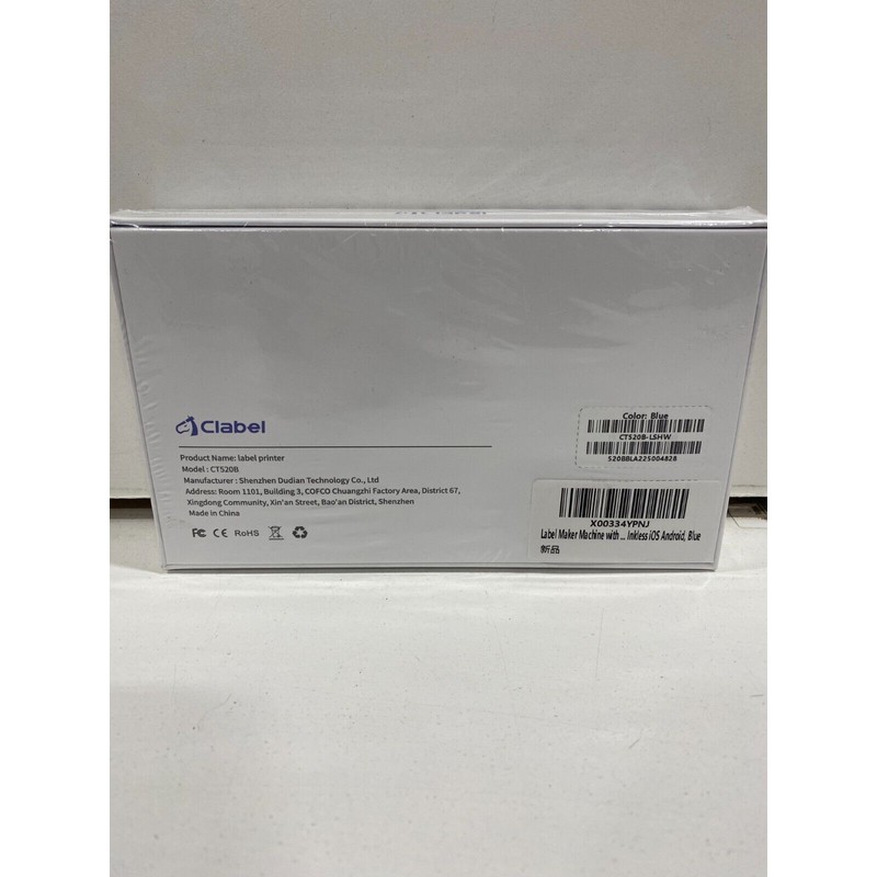 CLABEL Label Maker Machine - Blue