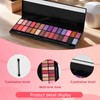 Focenat 28 Colours Eyeshadow Palette, Colourful, Smoky Eyeshadow Palette, Neon