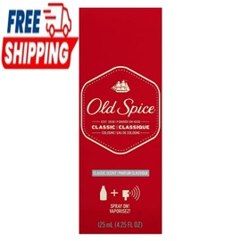 Old Spice Classic Scent Cologne For Men, 4.25 fl oz