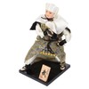 Kisangel Japanese Samurai Doll Decoration Traditional Figure Lightweight and Home