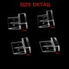 Haulonda 4pcs Clear Color Acrylic Aquarium Fish Tank Glass Cover