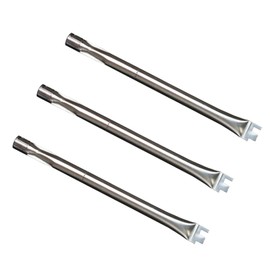 17" Stainless Steel Burner For Ducane Stainless & Meridian Series Grill Models, Fits Ducane 3100,3200, Ducane Affinity S5200, Home Depot 30400040,BBQ Grillware,Original Part D30500603, 3 Pack.
