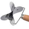 Stainless Steel Large Dumpling Skin Dough Circle Roller Machine Cutters