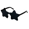 PLAYZOCO Star Shape Sunglasses Frameless Star Design Glasses for Costume
