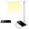 iLive LED Desk Lamp with Wireless Charging, USB Port, Foldable,