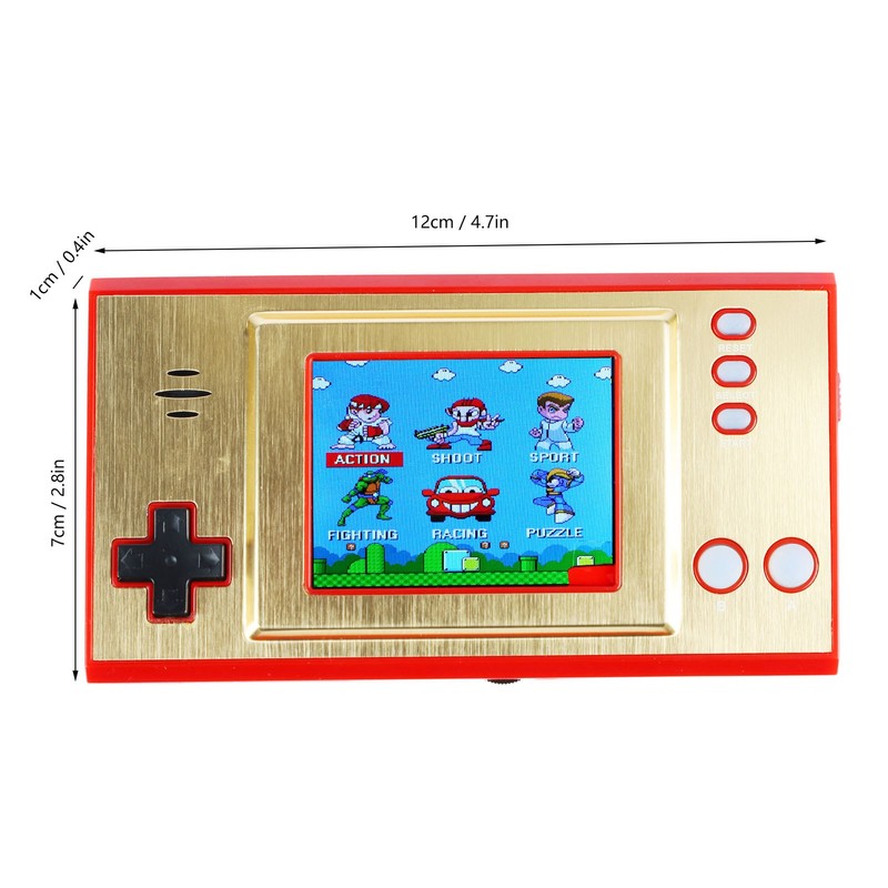 Handheld Game Console for Kids Portable LCD Display HD Output